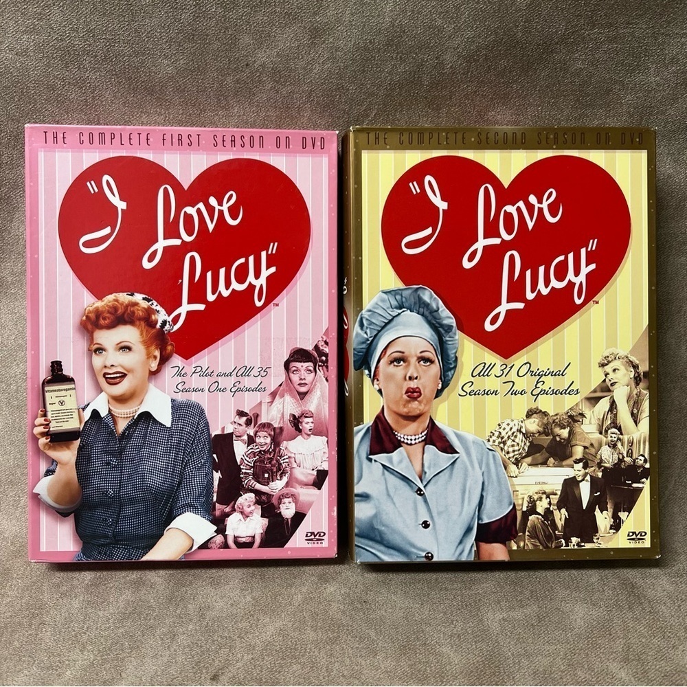 I Love Lucy seasons 1 & 2 DVD sets